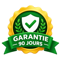 Garantie 90 jours — Satisfait ou remboursé